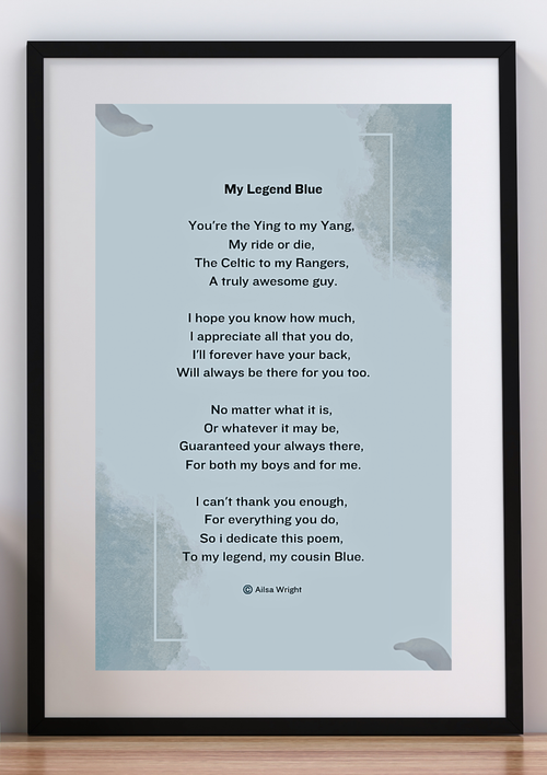 Lotus Personalised Poem